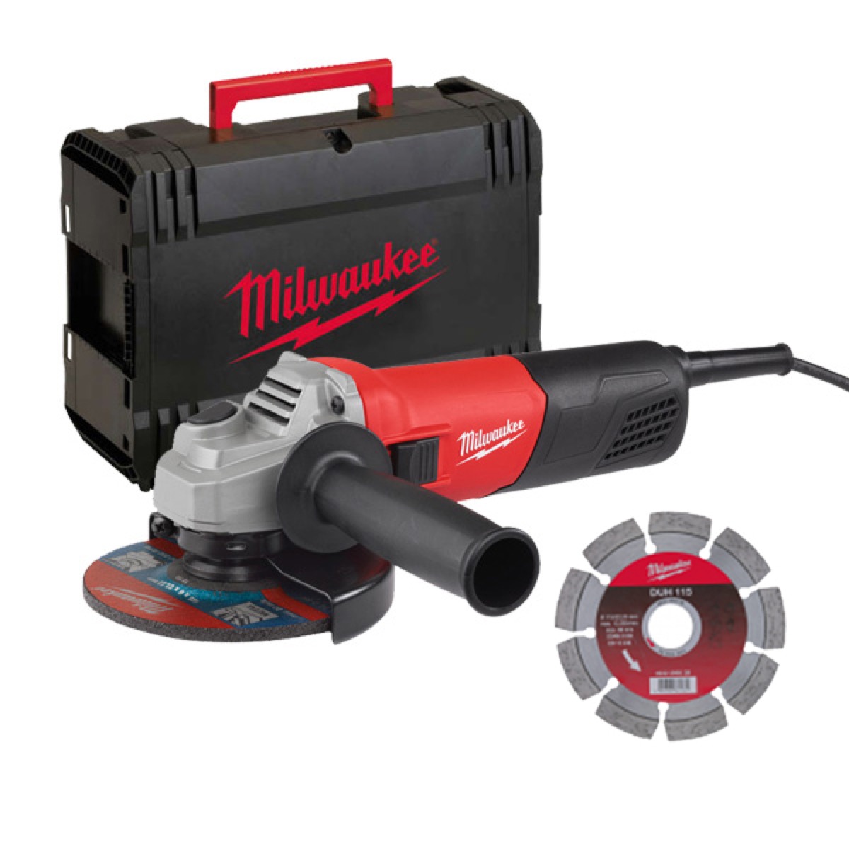 Smerigliatrice Milwaukee 800W con valigetta